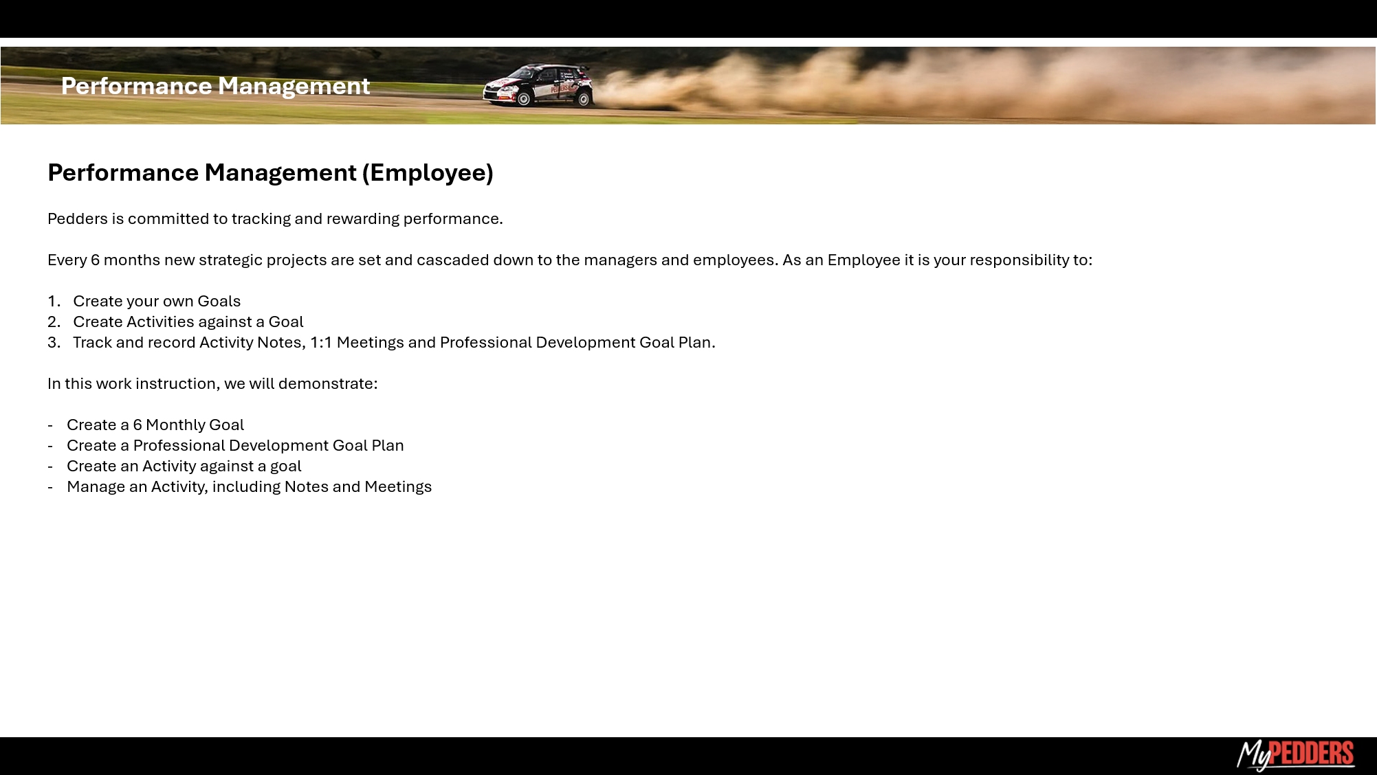 A car driving on a trackAI-generated content may be incorrect.